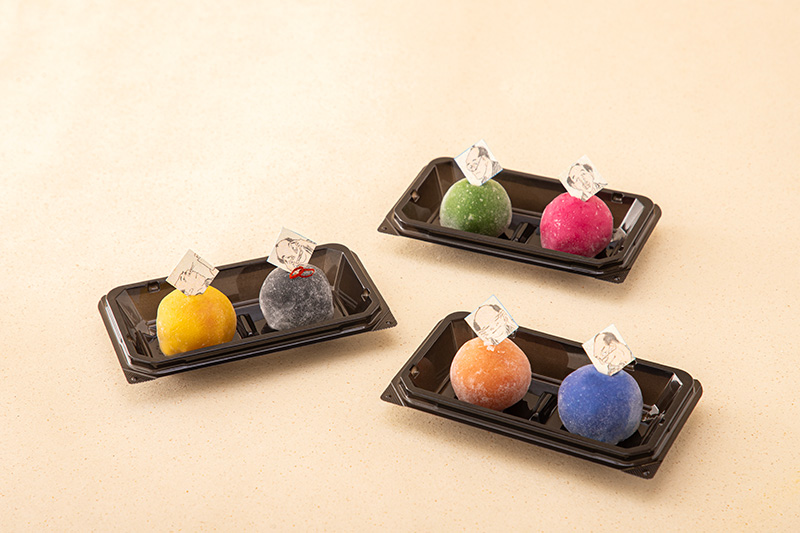 手土産 色遊び大福（2個入り）